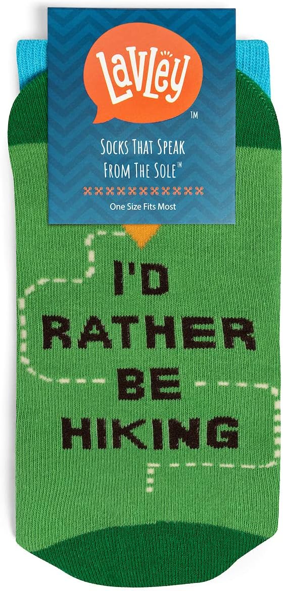 Lavley Outdoors Socks - Hiking and camping gifts for men and women - Great for nature lovers - Holiday or birthday gift