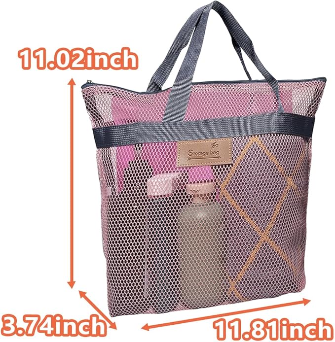 Rotema Portable Shower Bag - College Dorm Essentials, Everyday Household Shower Basket for Toiletries