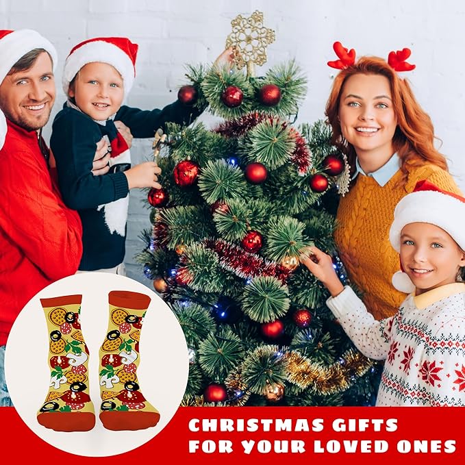 Book, Fishing, Hiking, Gamer, Camping, Pickle, Music, Foods, Ballerina, Bigfoot - Hobbies Socks for Women Men