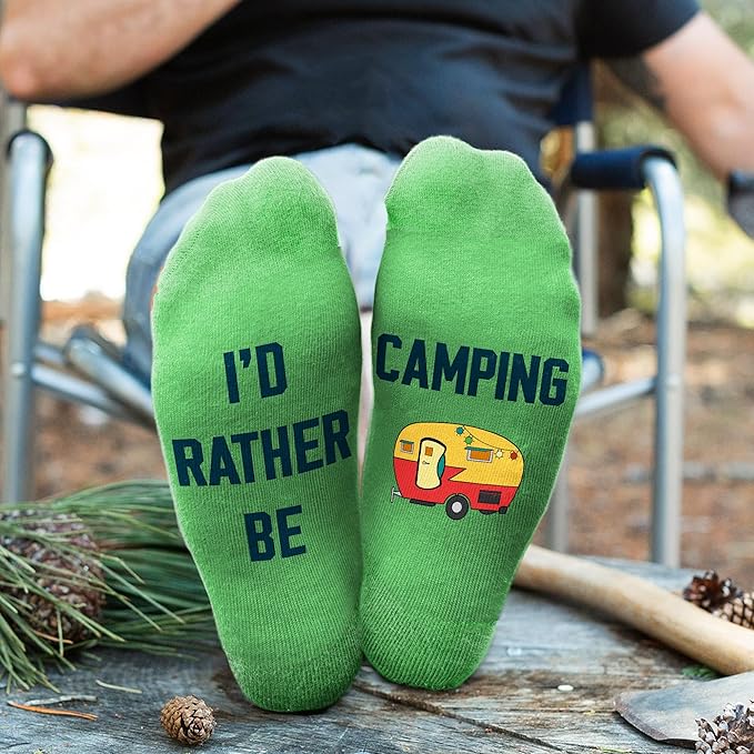 VICRAZY Hiking, Cycling, Camping Socks for Men, Women - Hiking, Bicycle, Camping, Bike Accessories, Stocking Stuffers