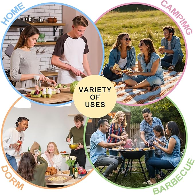 LIYH 28 Pcs Black Wheat Straw Dinnerware Sets - Plates and Bowls Sets, Unbreakable Dinnerware Set Reusable Plates, Bowls, Cups & Cutlery - Lightweight, Dish Set for Kitchen & Camping