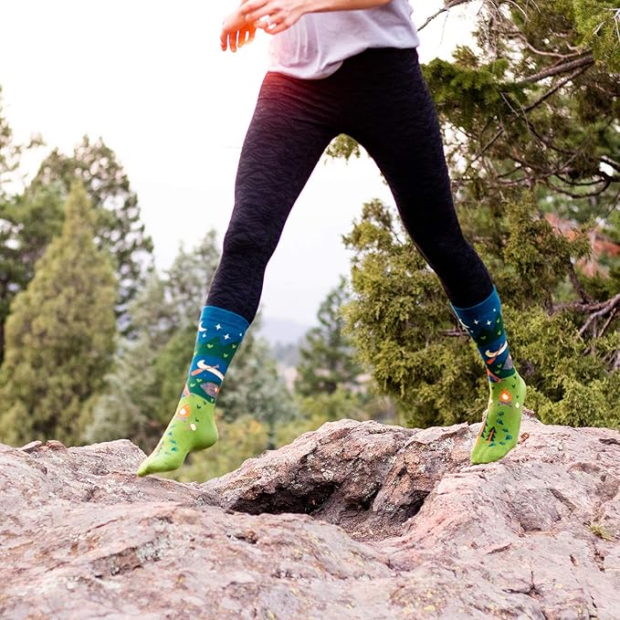 Lavley Outdoors Socks - Hiking and camping gifts for men and women - Great for nature lovers - Holiday or birthday gift