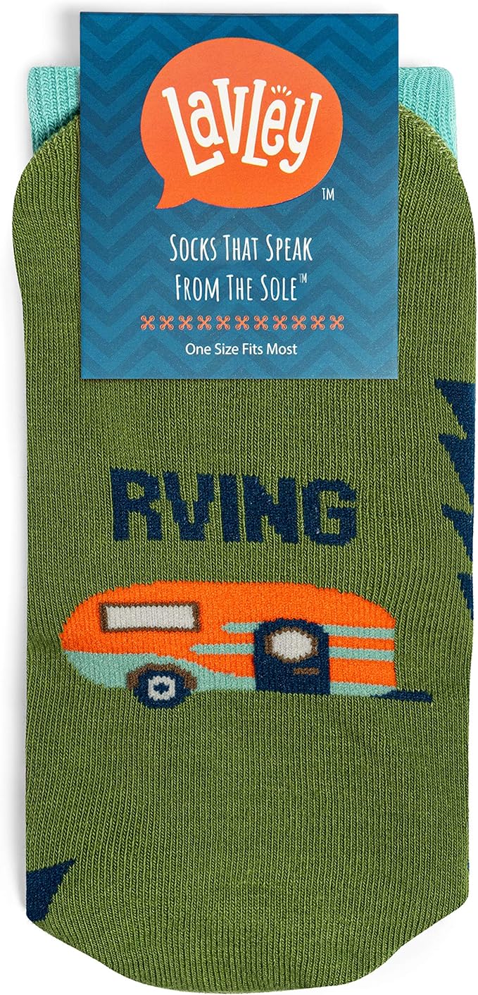 Lavley Outdoors Socks - Hiking and camping gifts for men and women - Great for nature lovers - Holiday or birthday gift