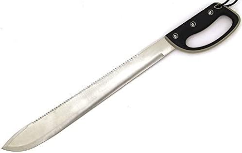 Snake Eye Tactical Full-Tang Machete – Heavy Duty Fixed Blade Survival Tool with Reinforced Nylon Sheath for Camping, Hunting, and Bushcraft