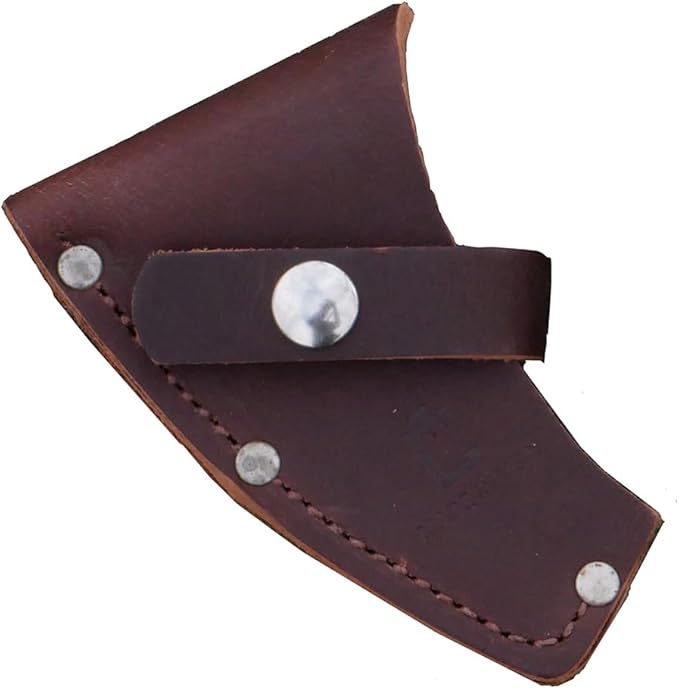 COUNCIL TOOL Leather Mask - Wood Craft Camp Carver Bit Cover, Made in the USA - AM-SHEATH20