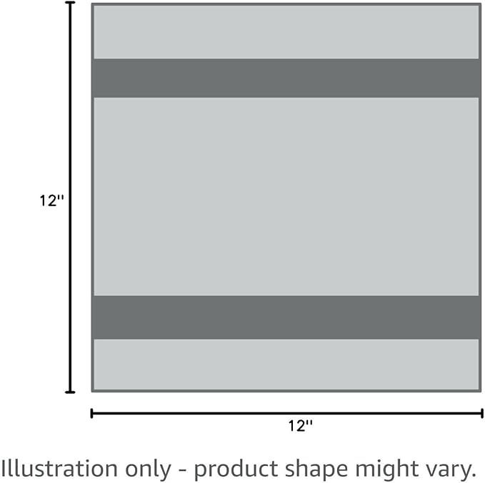 Mia'sDream Cotton Kitchen Towels and Dish Cloths Sets, Waffle Weave Dish Towels for Kitchen Drying Dishes, Soft and Absorbent Kitchen Hand Towels Washcloths,12inchx12inch 6 Pack (Black)