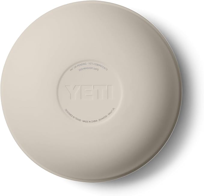 YETI Rambler Bowl, Vacuum Insulated, Stackable and Nestable Stainless Steel Bowl with Lid, 2 Quart, Cape Taupe