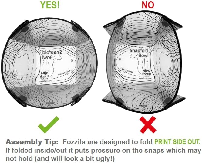 Fozzils Snapfold Bowl XL