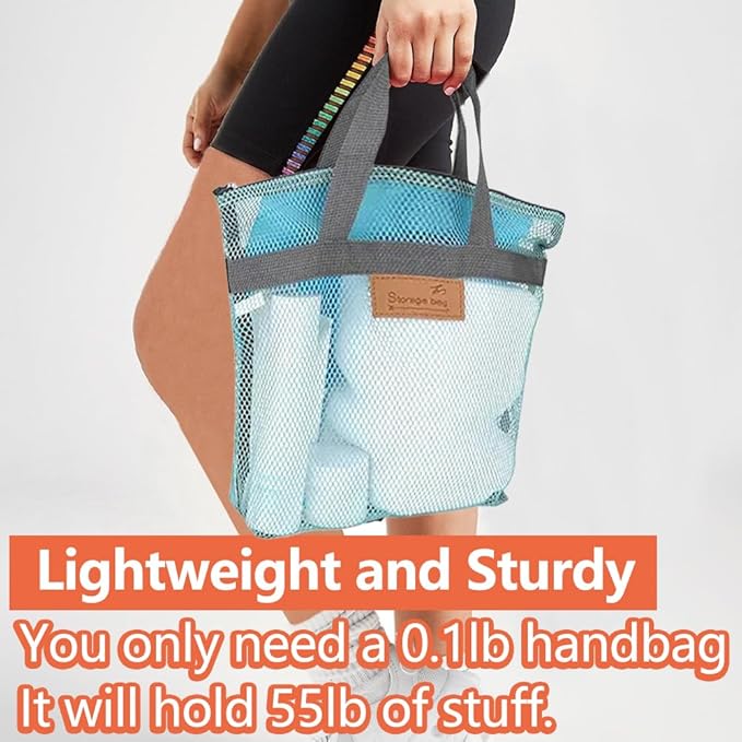 Rotema Portable Shower Bag - College Dorm Essentials, Everyday Household Shower Basket for Toiletries