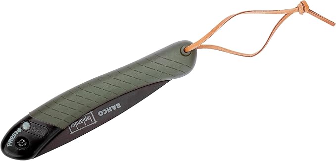 Bahco BAH396LAP 7-1/2" Laplander Folding Saw for Trail Maintenance, Wood Processing, and Survival Use, Rust-Protected Blade, Secure Lock, Ergonomic Grip, Ideal Bushcraft and Camping Tool