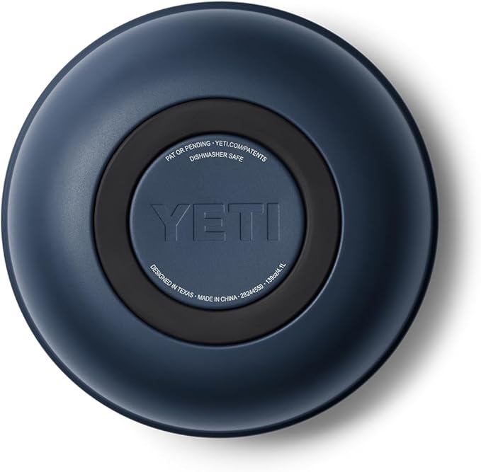 YETI Rambler Bowl, Vacuum Insulated, Stackable and Nestable Stainless Steel Bowl with Lid, 4.5 Quart, Navy