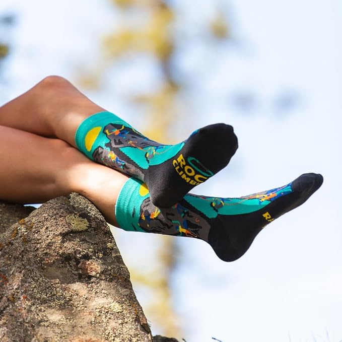 Lavley Outdoors Socks - Hiking and camping gifts for men and women - Great for nature lovers - Holiday or birthday gift