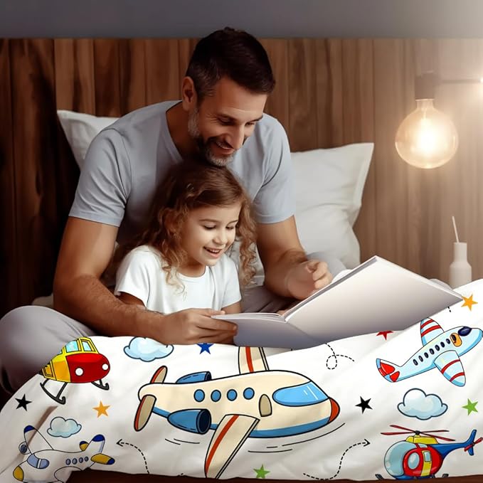 Cute Pilot Airplane Blanket Gifts for Boys Girls Kids Airman,Soft Lightweight Aircraft Flying Throw Blanket Birthday for Pilots Men Women Adults 60"X50"