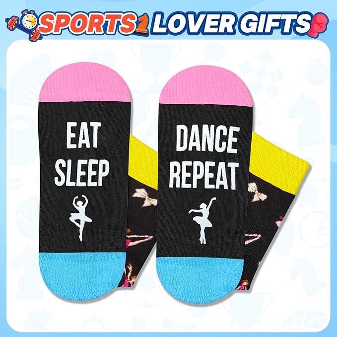 Zmart Unique Gifts for Sports Lovers - Camping Skiing Lifting Socks, Yoga Ballet Gift Ideas