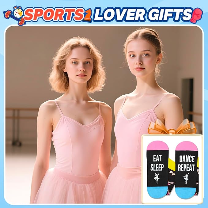 Zmart Unique Gifts for Sports Lovers - Camping Skiing Lifting Socks, Yoga Ballet Gift Ideas