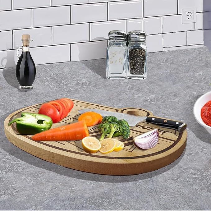Rv Camper Cutting Board, Unique Cutting Boards for Kitchen, Practical Charcuterie Boards Rv Holiday Gifts, Wood Camping Gifts for Women, Small Camper Kitchen Essentials for Rv Camper Lovers