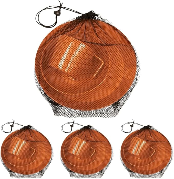 ustPackWare Dish Set with Mesh Bag, BPA Free Construction and Eating Utensils for Hiking, Camping, Backpacking, Travel and Outdoor Survival