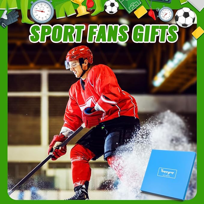 HAPPYPOP Sports Gifts for Men Women - Gifts for Camper Lifter, Hunting Golfing Socks
