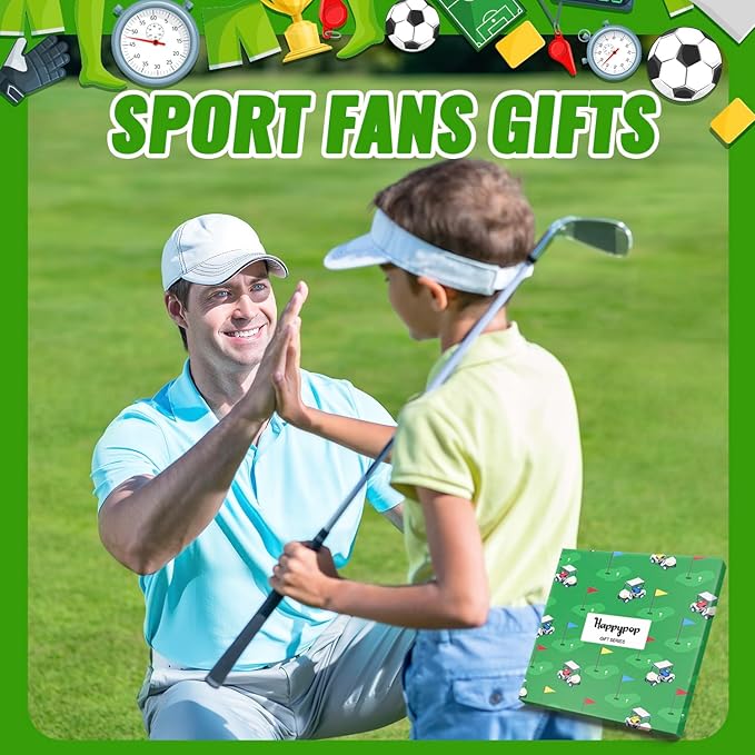 HAPPYPOP Sports Gifts for Men Women - Gifts for Camper Lifter, Hunting Golfing Socks