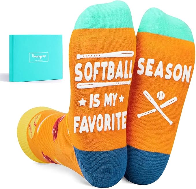 HAPPYPOP Sports Gifts for Men Women - Gifts for Camper Lifter, Hunting Golfing Socks