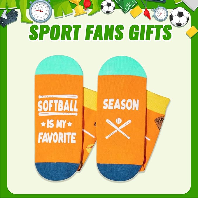 HAPPYPOP Sports Gifts for Men Women - Gifts for Camper Lifter, Hunting Golfing Socks