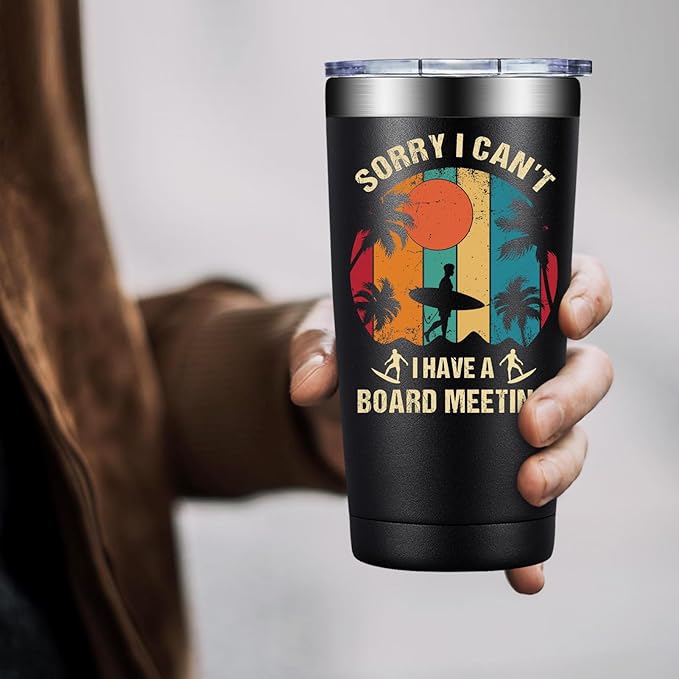 Surfing Gifts for Men Women - Christmas Birthday Gift Ideas for Surfing Lover - Surfings Accessories for Surfer Coworker - 20oz Surfings Tumbler