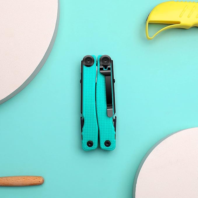 SIUPRO Multitool Pocket Knife for Men Women, Tactical Multi-Tool Pliers, Scissors with Clip, Nylon Sheath, All Safety Locking, Multipurpose Camping Survival Gear, Gifts Ideas