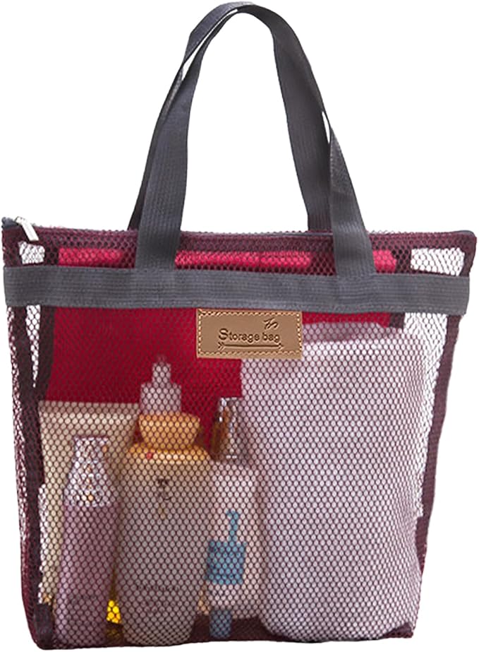 Rotema Portable Shower Bag - College Dorm Essentials, Everyday Household Shower Basket for Toiletries