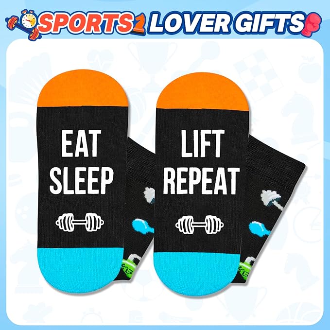 Zmart Unique Gifts for Sports Lovers - Camping Skiing Lifting Socks, Yoga Ballet Gift Ideas