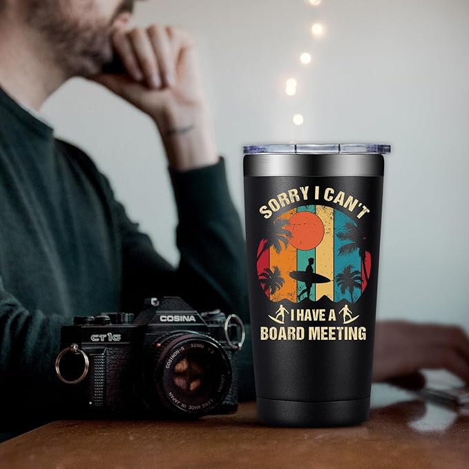 Surfing Gifts for Men Women - Christmas Birthday Gift Ideas for Surfing Lover - Surfings Accessories for Surfer Coworker - 20oz Surfings Tumbler