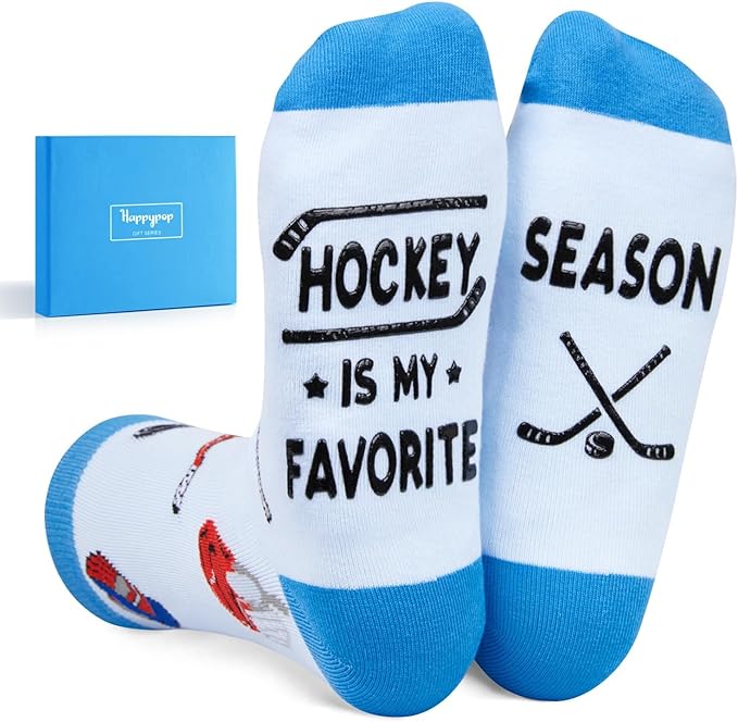 HAPPYPOP Sports Gifts for Men Women - Gifts for Camper Lifter, Hunting Golfing Socks