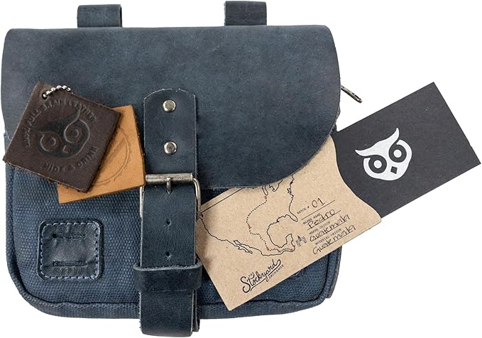 Hide & Drink, Survival Camping Pouch, Belt Loop, Rustic and Handy Tool Bag, Weather Resistant Outdoor Accessories, Traveling Essentials, Waxed Canvas, Handmade