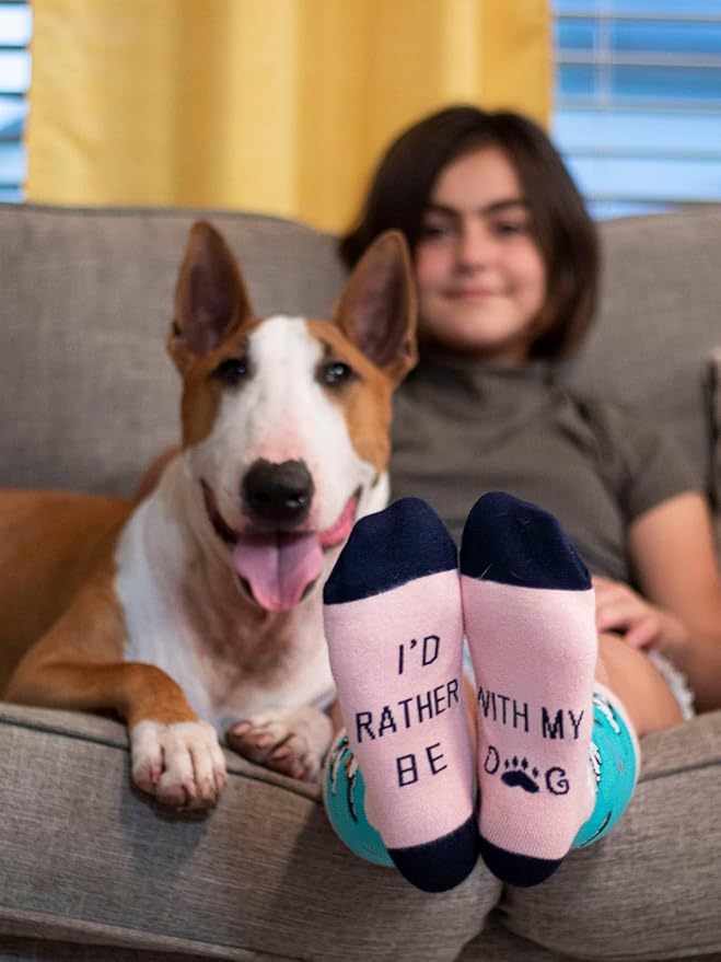 IRISGOD I'd Rather Be Funny Dress Socks for Men and Women Humor Joke Gifts