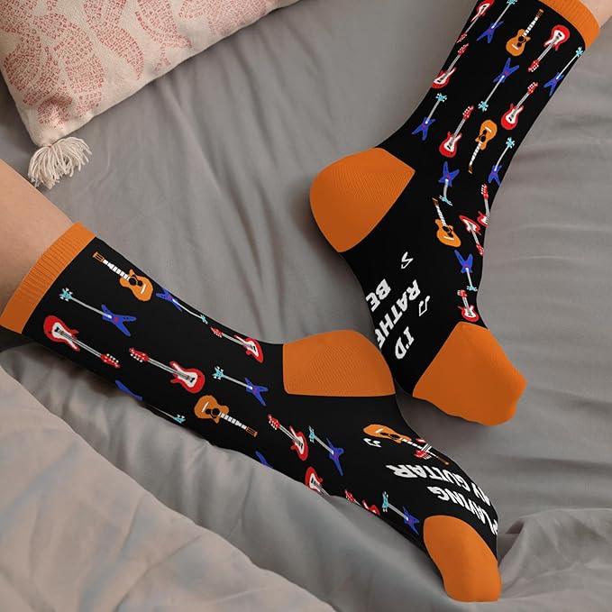 Book, Fishing, Hiking, Gamer, Camping, Pickle, Music, Foods, Ballerina, Bigfoot - Hobbies Socks for Women Men