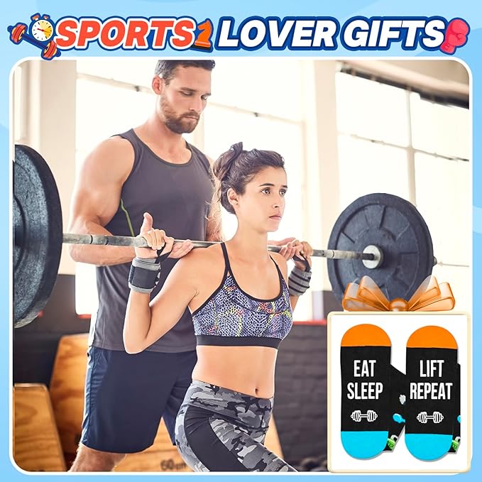 Zmart Unique Gifts for Sports Lovers - Camping Skiing Lifting Socks, Yoga Ballet Gift Ideas