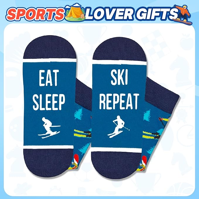 Zmart Unique Gifts for Sports Lovers - Camping Skiing Lifting Socks, Yoga Ballet Gift Ideas