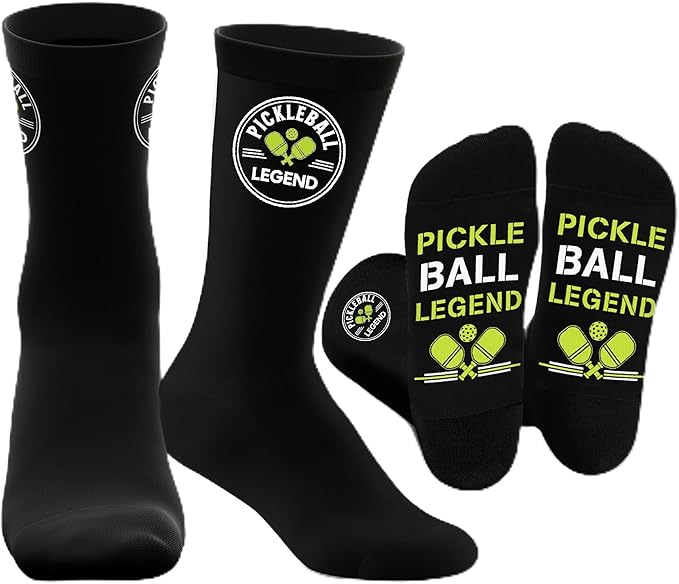 ZAGKOO Funny Sports Socks for Men, Women - Biking, Hiking, Skiing, Basketball, Pickleball, Disc Golf Socks - Christmas Gifts