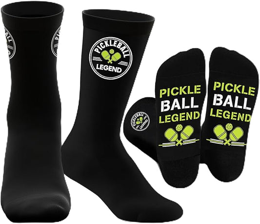 ZAGKOO Funny Sports Socks for Men, Women - Biking, Hiking, Skiing, Basketball, Pickleball, Disc Golf Socks - Christmas Gifts