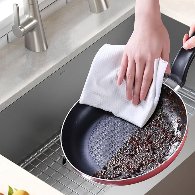 Dish Cleaning Wipes Individually Wrapped, Portable Kitchen Disposable Dish Soap Wipes Bulk Travel Size Quick Cleaning Dishes Dishwashing Pads Wipes for Outdoor Traveling/Camping/Hotel (100 Pcs)