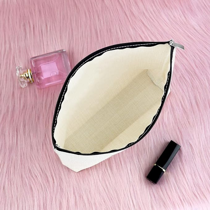 Sazuwu Camper Gifts for Her Makeup Bag Camping Lover Gifts for Women Happy Camper Themed Gifts Cosmetic Bag Funny Camping Gifts for Adults Girls Trip Gifts Vacation Gifts for Friends Travel Pouch