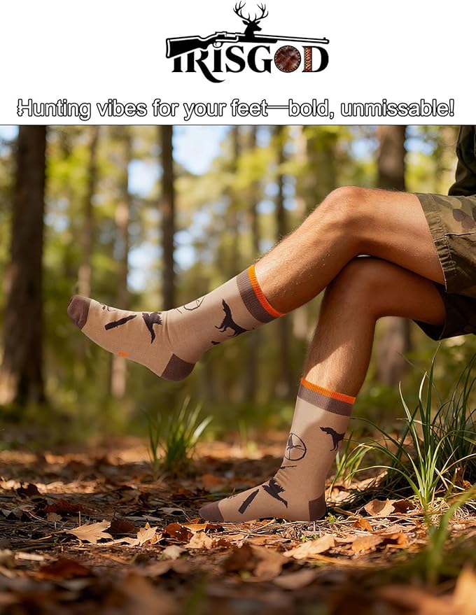 IRISGOD I'd Rather Be Funny Dress Socks for Men and Women Humor Joke Gifts