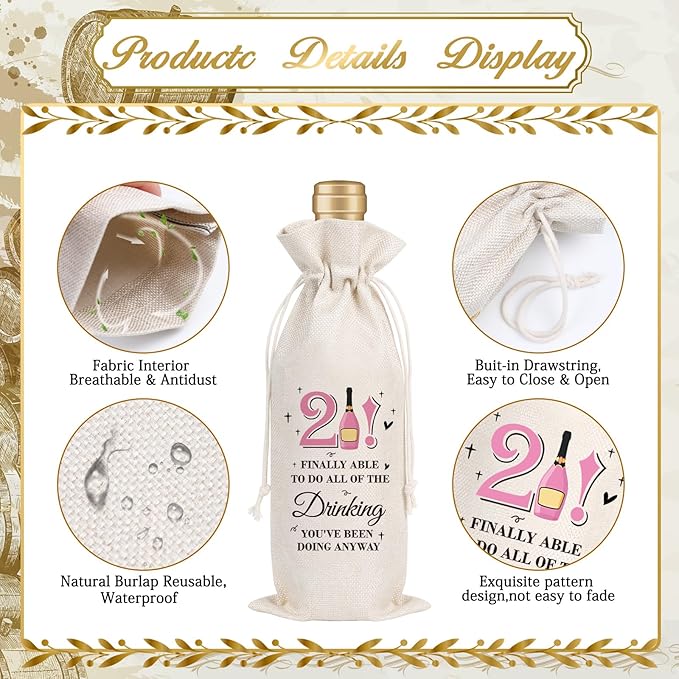Wxiben 21st Birthday Gifts - Cool Party Favors for Her