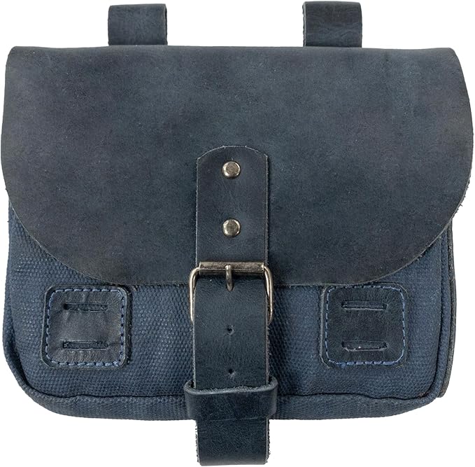Hide & Drink, Survival Camping Pouch, Belt Loop, Rustic and Handy Tool Bag, Weather Resistant Outdoor Accessories, Traveling Essentials, Waxed Canvas, Handmade