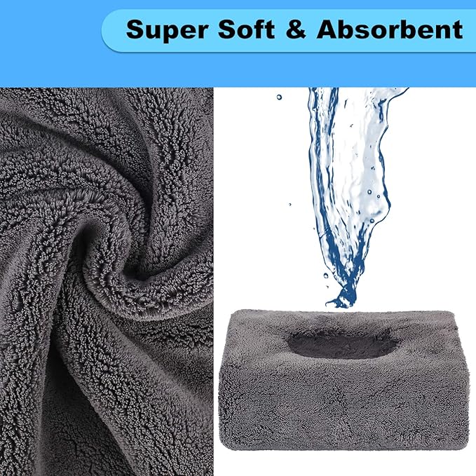 2 Pack Collapsible Sink with Handle Towel, 2.37 Gal / 9L Foldable Wash Basin for Washing Dishes, Camping, Hiking and Home Gray