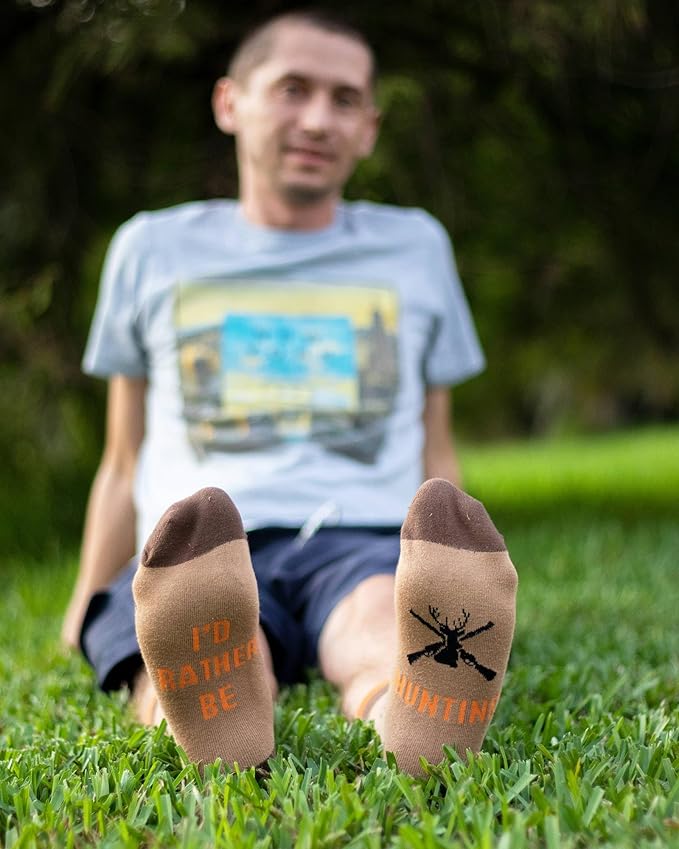 IRISGOD I'd Rather Be Funny Dress Socks for Men and Women Humor Joke Gifts