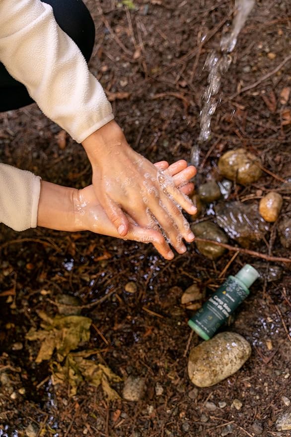 Coghlan's Biodegradable Camp Soap – Scent-Free, Low-Suds Concentrated Formula for Dishes, Gear & Skin – Eco-Friendly 4 oz Bottle – Made in USA – Compact for Camping & Travel
