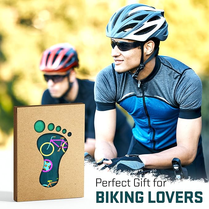VICRAZY Hiking, Cycling, Camping Socks for Men, Women - Hiking, Bicycle, Camping, Bike Accessories, Stocking Stuffers