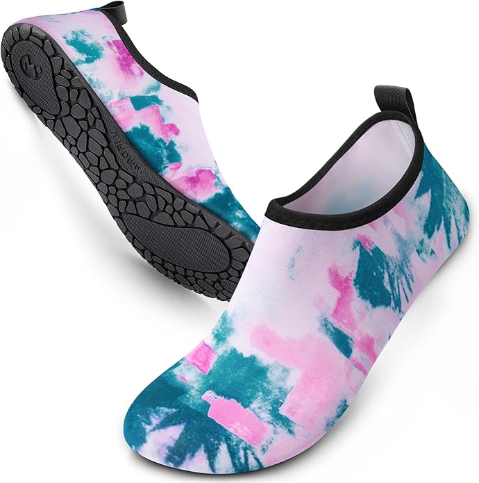 SIMARI Water Shoes Women Men Aqua Socks Beach Barefoot Quick Drying Aqua Aerobics Swim Pool Non Slip Outdoor Travel Essentials Surf River Lake Snorkeling Kayak Yoga Adult Youth