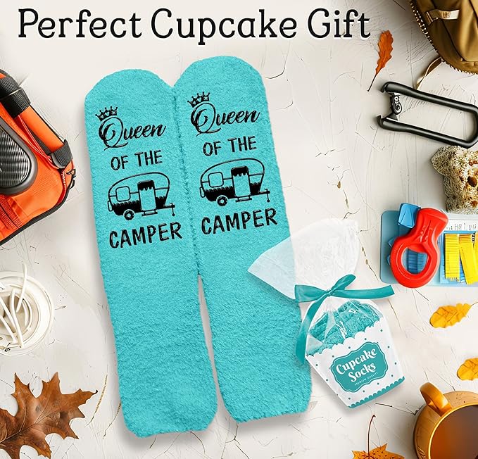 Outdoors Socks - Funny Hiking and Camping Gifts for Men, Women - Hiking, Camping Accessories, Stocking Stuffers