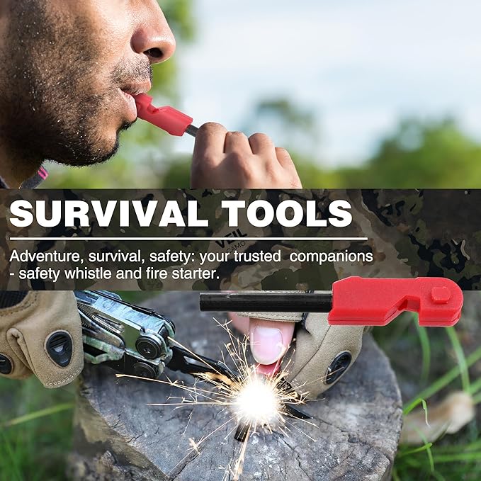 FLISSA Multitool, 18 in 1 Camo Multitool Pliers with Fire Starter, Window Breaker, Whistle, Stainless Steel EDC Gear with Sheath - Perfect for Survival, Simple Repair, Camping